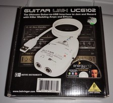 Behringer Guitar Link UCG102 Guitar-to-USB Au...