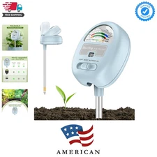 Innovative 4-in-1 Soil Tester with Instant Results - Ideal for All Gardens
