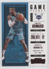 2017-18 Panini Contenders Game Ticket Dwight Howard #53 HOF 9o3
