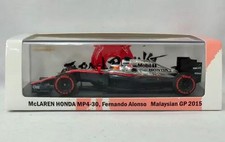 Spark 1/43 McLaren Honda MP4-30 Malaysian GP 2015 #14 Diecast Car Used