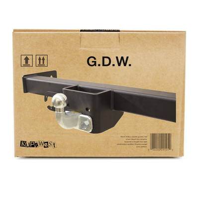 Neue starre G.D.W. Anhängerkupplung für Mitsubishi L200 Pick Up 01.2006-12.2009