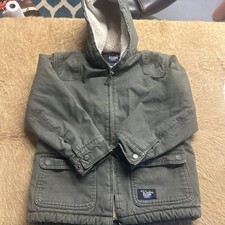 Walls Jacket Youth Medium 8/10 Green Blizzard Pruf Ripstop Lined Y2K Outdoor