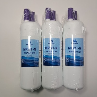 (3) Marriotto MRW1-N Refrigerator Water Filter Replacement For EDR1RXD1 WHR1RXD1