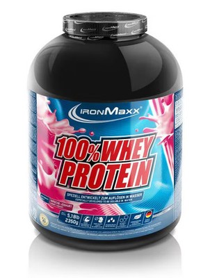 IronMaxx 100 % Whey Protein, 2350 g Dose, Kirsche-Yoghurt
