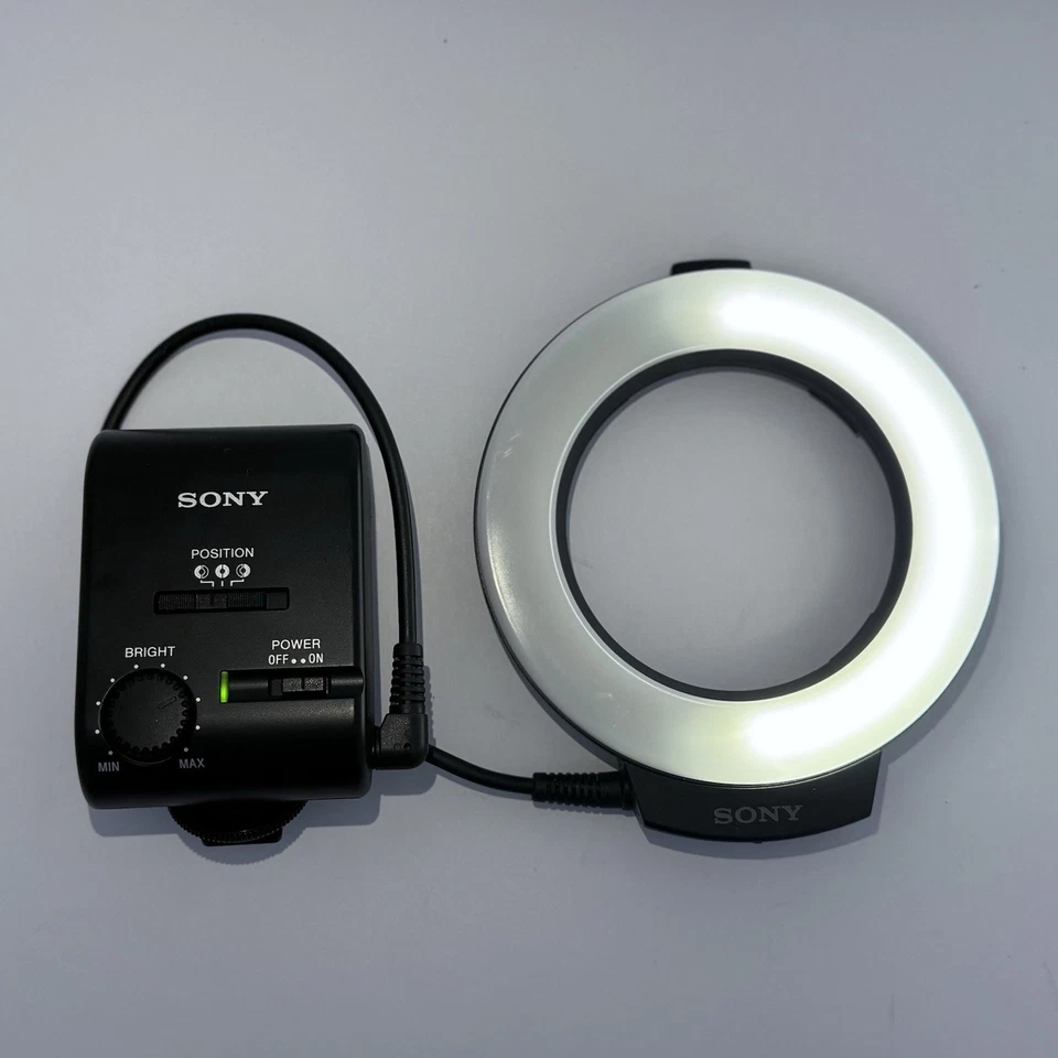 SONY HVL-RL1 Macro Fotografía LED Anillo Luz 49mm 55mm + 49mm ALC-SH113 Capucha Foto 4 de 4