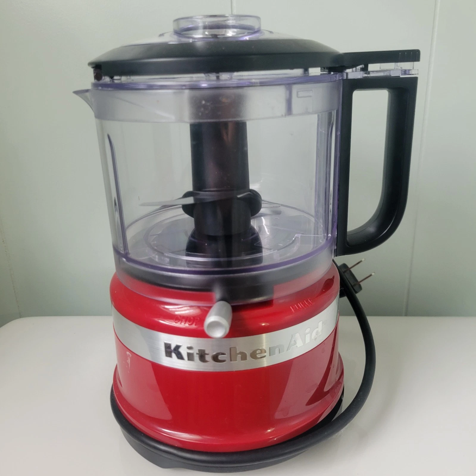 KitchenAid - 3.5-Cup Mini Food Chopper - Empire Red - Works Great KFC3516ER
Opens in a new window or