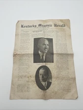 Kentucky Masonic Herald The Light From The East Newspaper May 1924