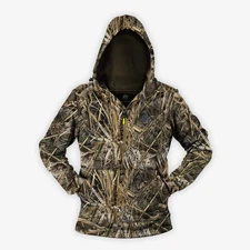 Gator Waders - Catahoula 1/2 Zip Camo Hoodie Realtree MAX-7 Men's Size: 2XL