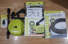 Sun Joe 10" Deck Surface Brush w/ Extension Hose & Turbo Head SPX-PCA10 SPX-25H