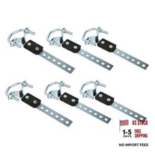 6 Pack Heavy Duty Exhaust Hangers, Universal Exhaust Flexible Oe Style 6PCS
