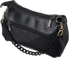 Purse Chain Strap Acrylic Black Acrylic Handbag Replacement Adjustable Purse ...