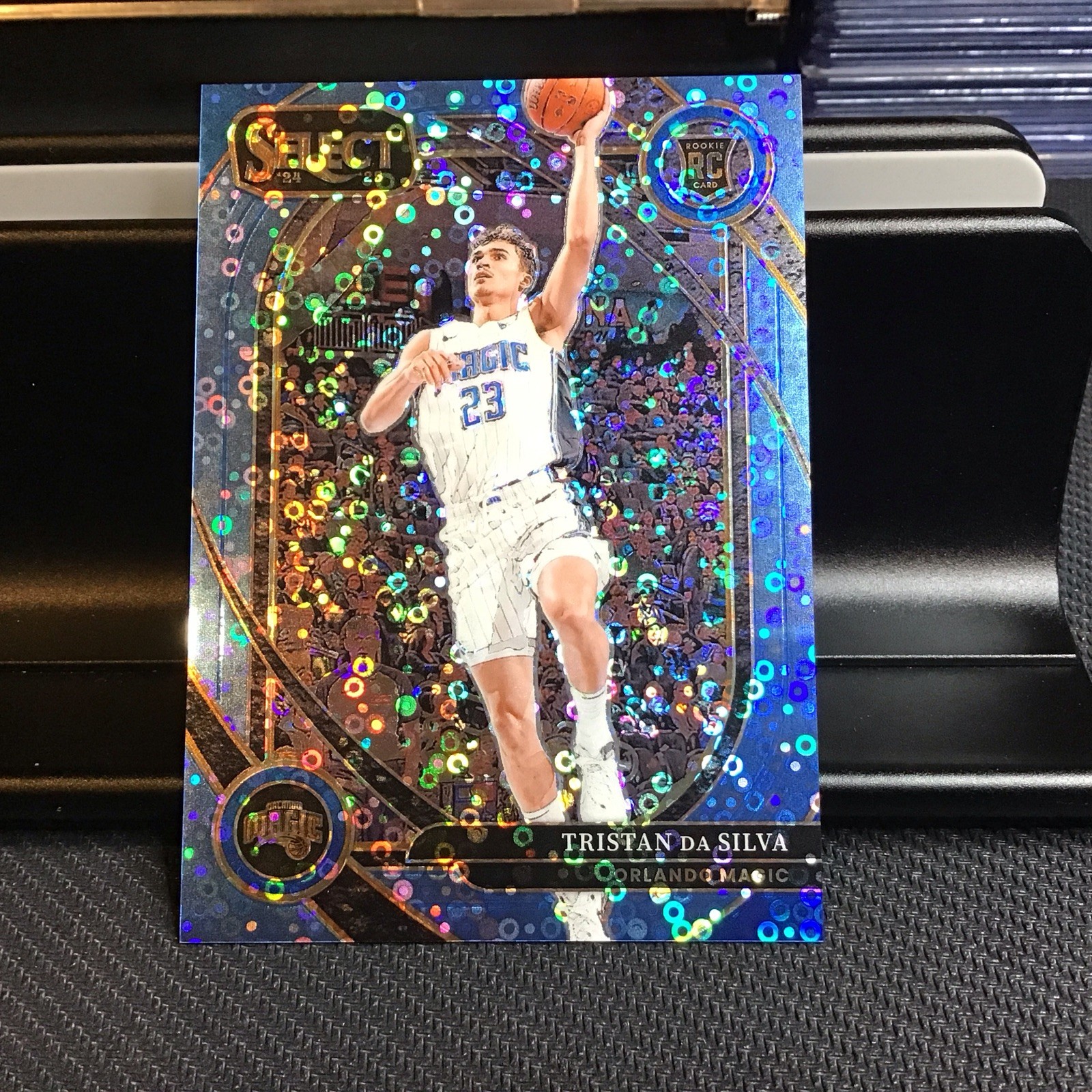 2024 Select Tristan Da Silva Courtside Rookie Light Blue Disco Prizm 1/99 #272