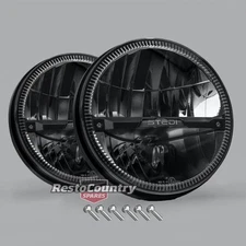 Holden Ford Standard Replacement STEDI 7" HOMAGE LED Headlights x2. NO PARKER...