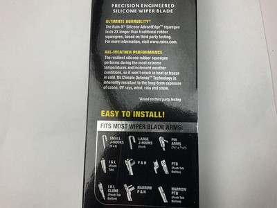 Rain-X Silicone Endura Wiper Blades in Rain-X Wiper Blades
