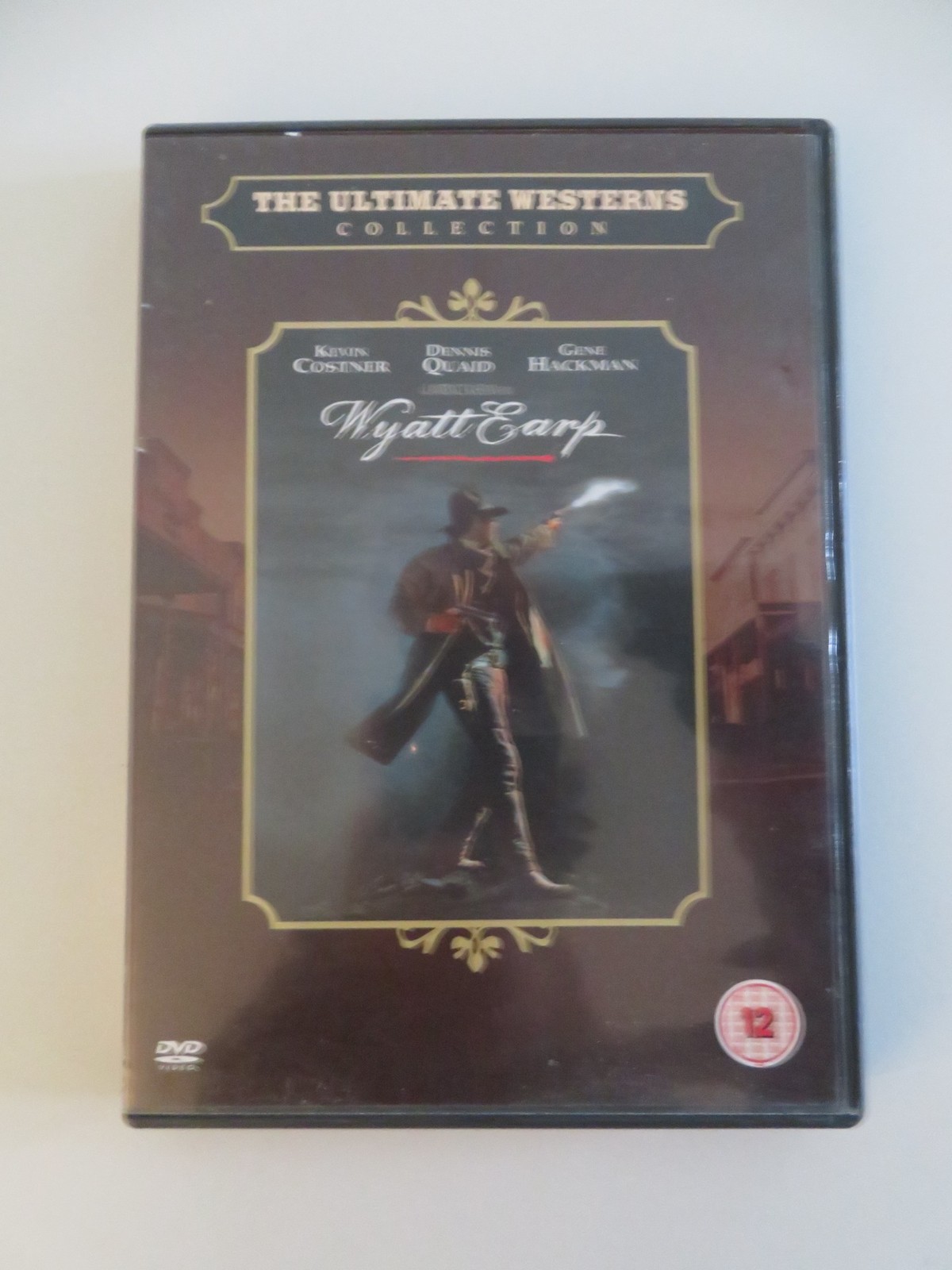 WYATT EARP (DVD) KEVIN COSTNER GENE HACKMAN 1994 REGION 2