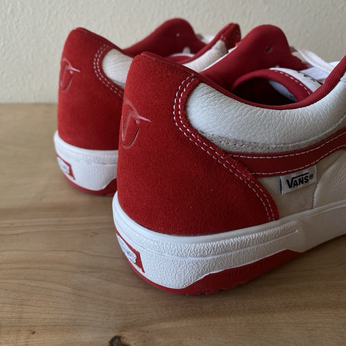 Vans Rowan 2 Red White Skateboarding Shoe Size 7 Rowan 2 Vans Mens Shoes in red-white for men – TITUS main image 4