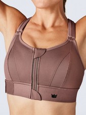 SHEFIT ULTIMATE Rose Taupe Sports Bra 1Luxe Size Supportive Workout Top