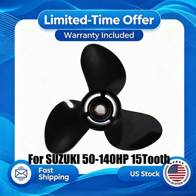 13 3/4X17 Boat Propeller Fit SUZUKI 60 70  80 90 100 115 140HP 58100-87LC0-019