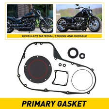 Clutch Primary Cover Gasket Kit for 1999-2006 Harley Electra Glide Road King