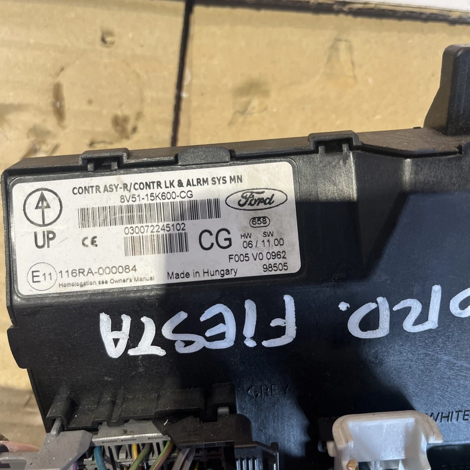 CENTRALINA COMFORT PER FORD Fiesta 6° Serie AV1T-15K600-GH M1JE benzina 998 (08 - Immagine 4 di 4