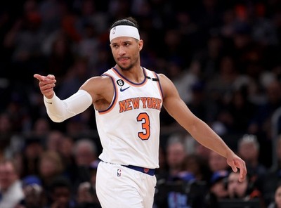 Josh Hart Signed New York Knicks Jersey NY NBA Villanova Wildcats