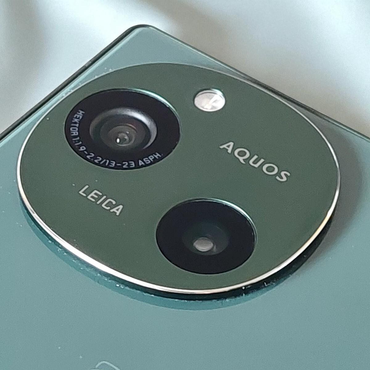 Mint] SHARP AQUOS R9 SH-M28 GREEN ROM256GB/RAM12GB Leica Android14