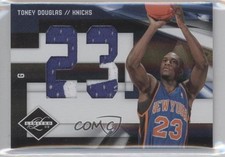 2009 Panini Limited Freshman Jumbo Jersey Numbers Prime 10/10 Toney Douglas 0c3
