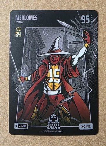 2024 Bo Jackson Battle Arena Patrick Mahomes Merlomes Steel Starter S-35/100
