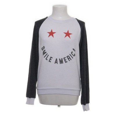 Wildfox, Sweatshirt, Größe: S, Weiß/Schwarz/Rot, Elasthan/Polyester/Viskose #vvl