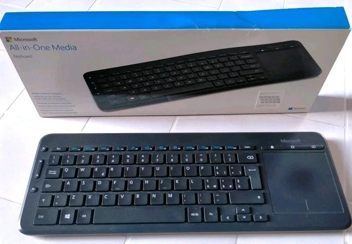 MICROSOFT ALL-IN-ONE Media Keyboard Tastiera ITA Wireless - Immagine 2 di 2