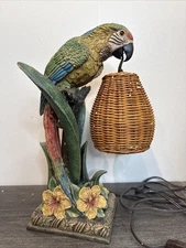 Kathy Ireland Parrot Paradise Table Lamp 16"
