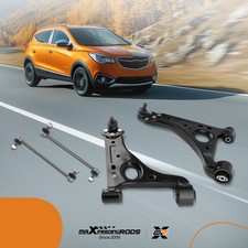 4x Front Lower Control Arms Sway Bars Kit for Buick Encore 2013-2022 Chevy Trax
