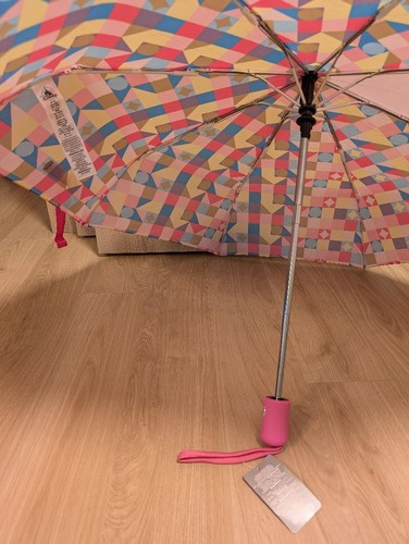 Disneyland Paris Limited It's A Small World Folding Umbrella #0b083b - Picture 4 of 24