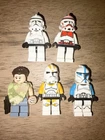 New ListingLot Of 5 Lego Star Wars Minifigures Pre-Owned