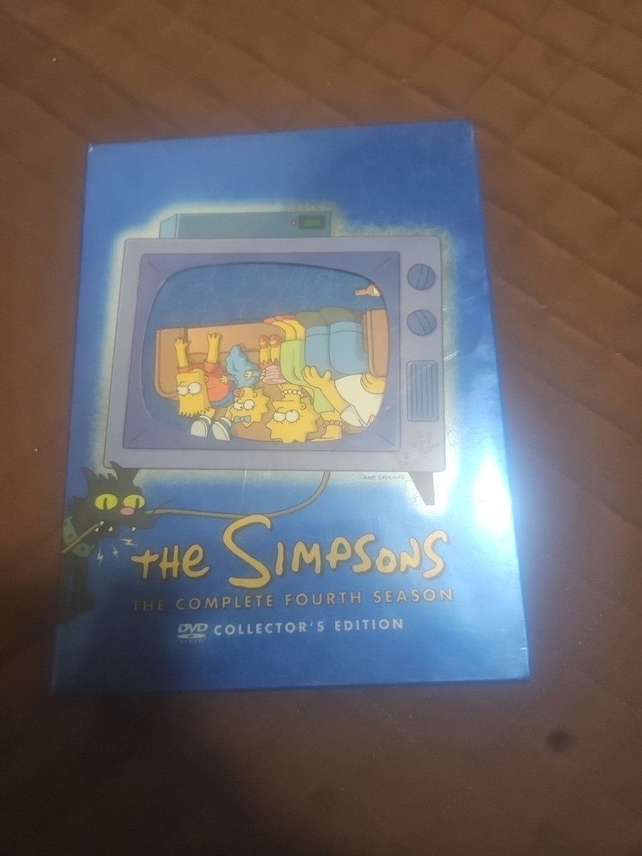 The Simpsons - The Complete Fourth Season (DVD, 2009, 4-Disc Set