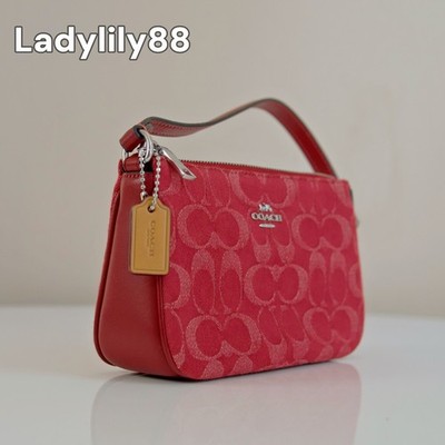 NWT Coach CCZ48 Nolita 19 In Signature Denim Vachetta /Smooth