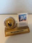 Bobby Thomson Ralph Branca Signed Baseball Shot Heard Round The World Display