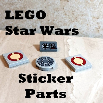 LEGO Star Wars Lot of 4 Semi Circle Fan Blades Control Panel Slope Falcon Pods