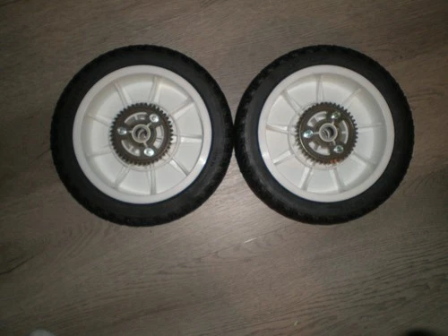 LAWN BOY SILVER SERIES LAWNMOWER WHEELS replaces PART # 92-1042  (SET OF 2)