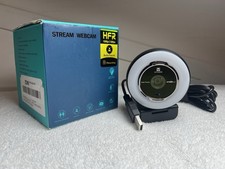 VITADE Streaming Webcam HD 1080P Mac/Windows Ring Light Microphone