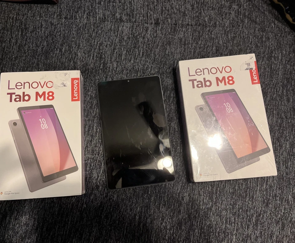 Lenovo 8" Tab M8 Gen 4 Tablet (Wi-Fi Only, Arctic Gray) - Image 3 of 4