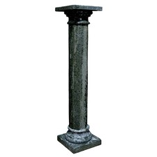 Colonne En Granit Vert Art Italien Design Intérieur Extérieur Art Marbre H 100cm