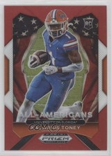 2021 Panini Prizm Draft Picks All-American Red 162/299 Kadarius Toney #195 11ur
