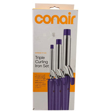 Conair Triple Curling Iron Set