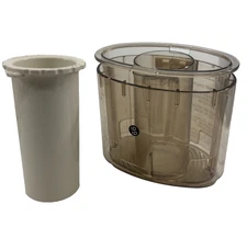 Cuisinart DLC-10 Plus Chute Assembly NO Pusher Amber Replacement Part DLC-118B