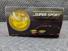 Set Of 2 Yellow Fog Lights