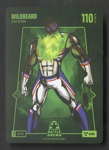 2024 Bo Jackson Battle Arena Battlefoil Wildbeard James Harden Glow