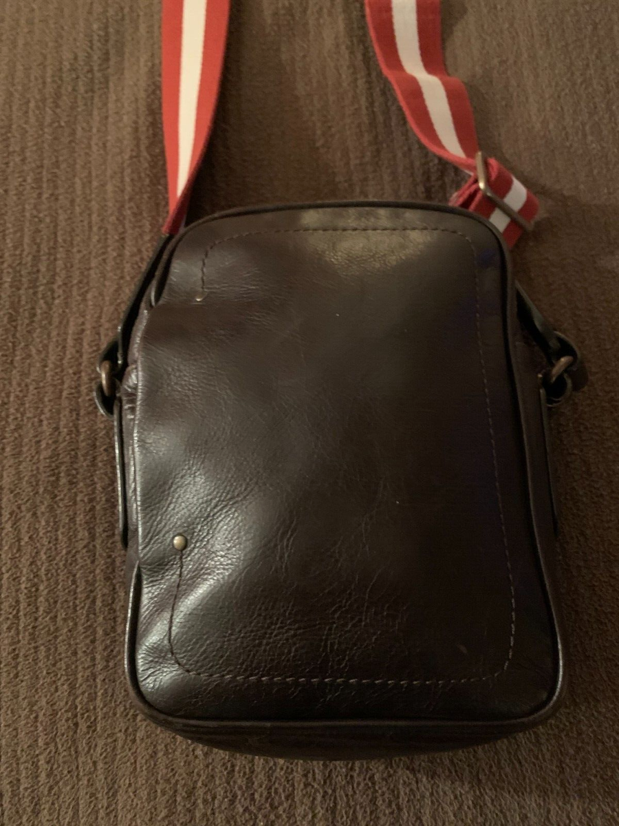 Bally MEN'S Bag Brown CROSSBODY Leather 9 Bally MEN'S Bag Brown CROSSBODY Leather 9