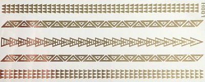 Tattoo Einmal Flash Klebe Braut Hochzeit Kette Henna Taufe Party Schwarz J11S