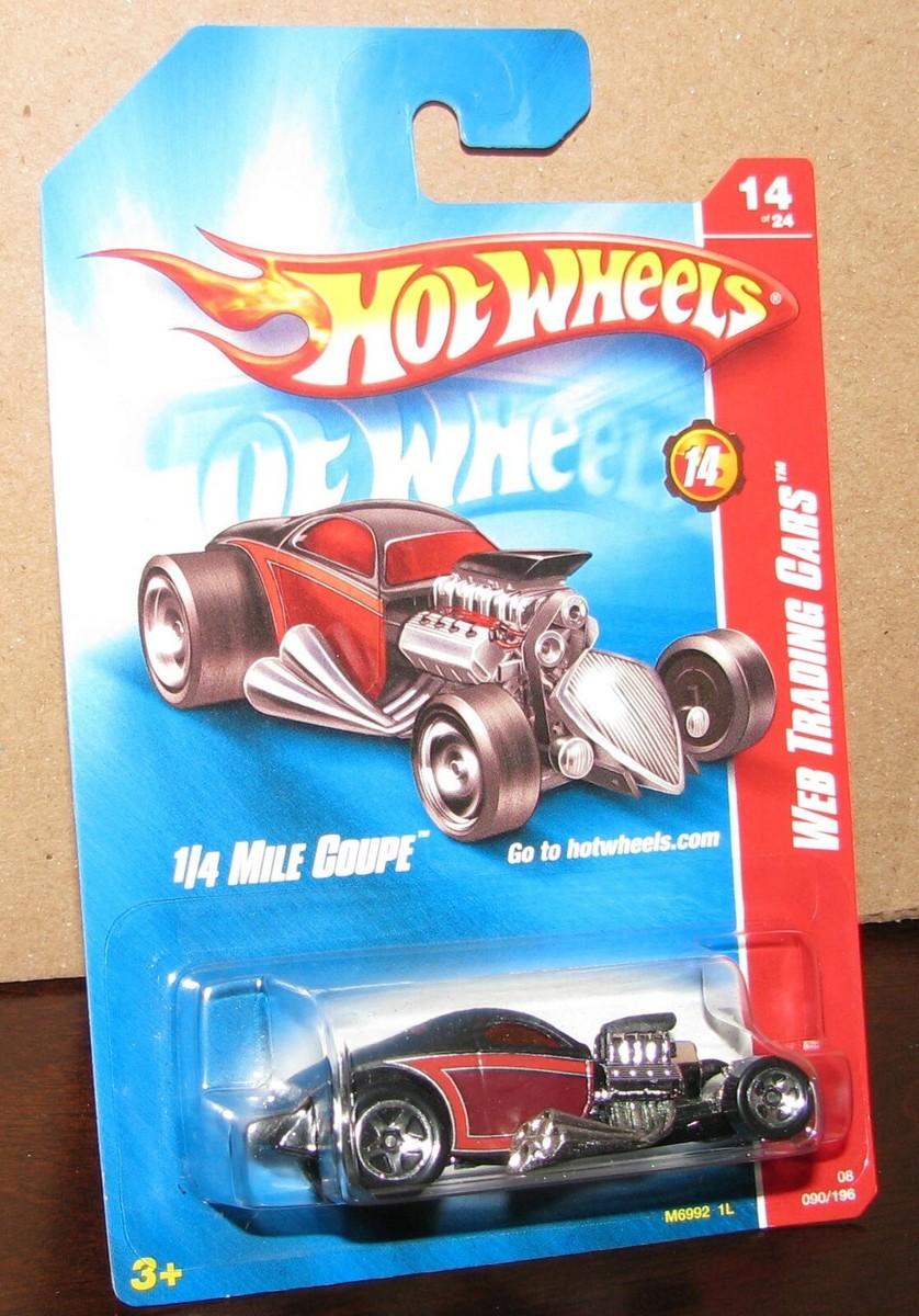 Hot Wheels 2008 #90 Web Trading Cars #14 1/4 MILE COUPE | eBay